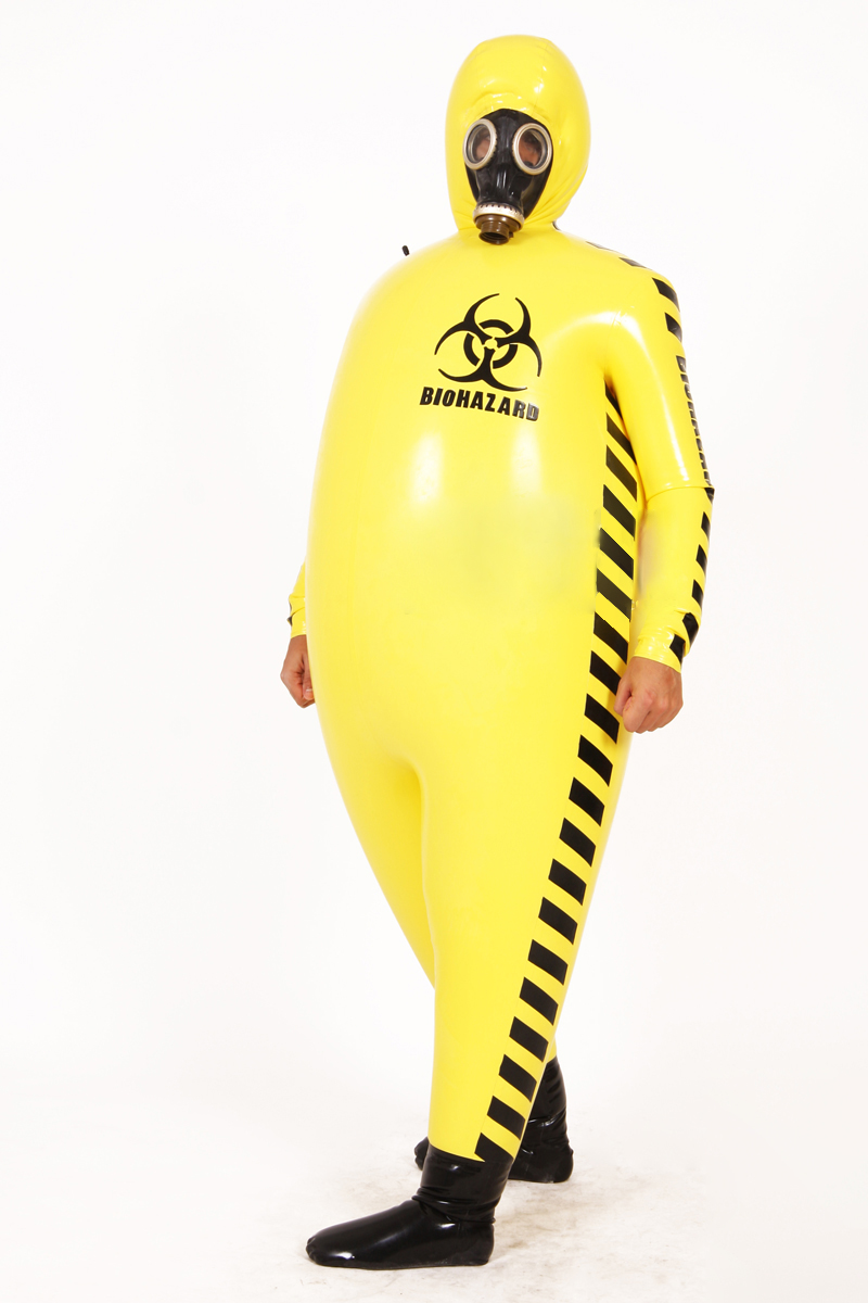 Inflatable Biohazard Suit 