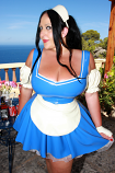 Latex Outfit Summer Maid