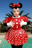 Latex Top Minnie Mouse